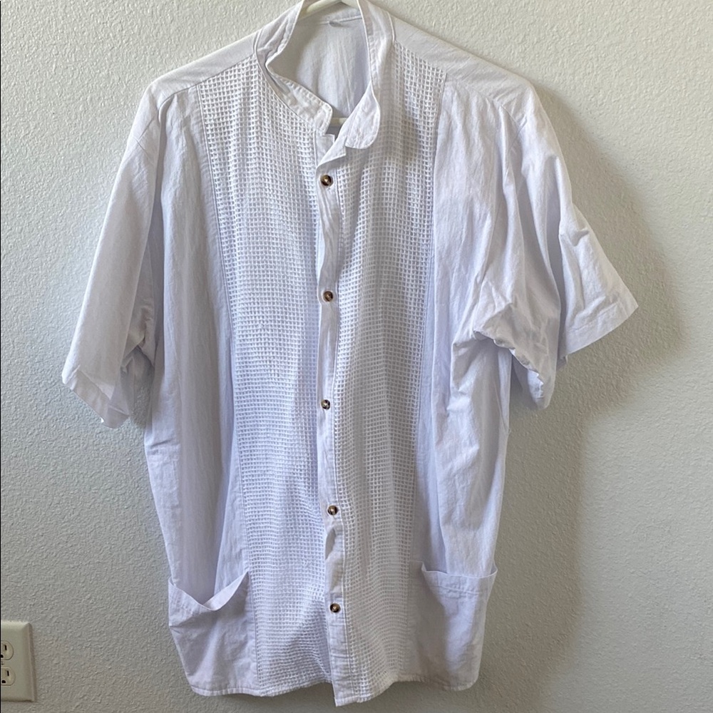 White Guayabera